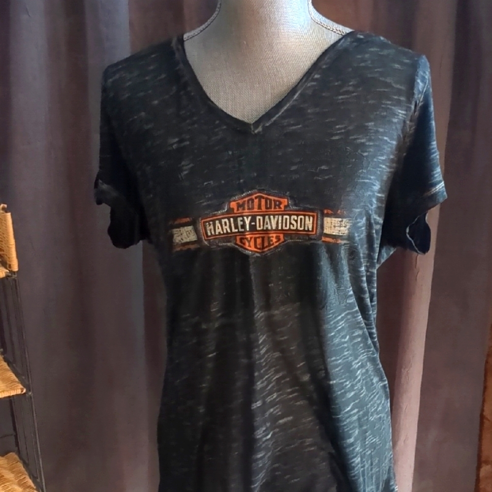 Kingwood Texas Harley-Davidson Black T-Shirt